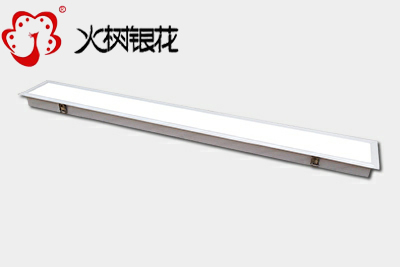 广东办公照明厂家火树银花嵌入式平板灯led直发光面板灯300x1200
