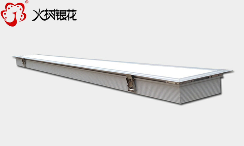 广东办公照明厂家火树银花嵌入式平板灯led直发光面板灯300x1200