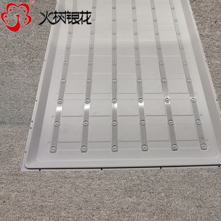火树银花办公照明底发光铝扣板面板灯led直发光集成吊灯平板灯600x600