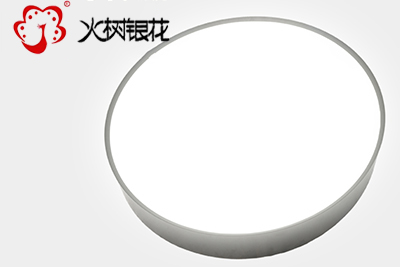 火树银花大型圆形平板灯背发光办公吊线灯直发光led圆形面板灯Φ600-1200